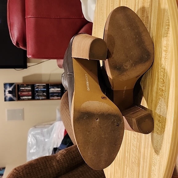 Lucky Brand Brown Heeled Boots - Picture 4 of 6